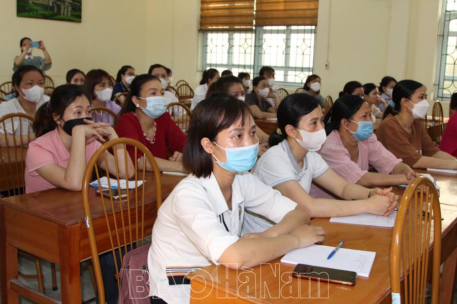 Thanh Liêm đẩy mạnh công tác phát triển đảng viên