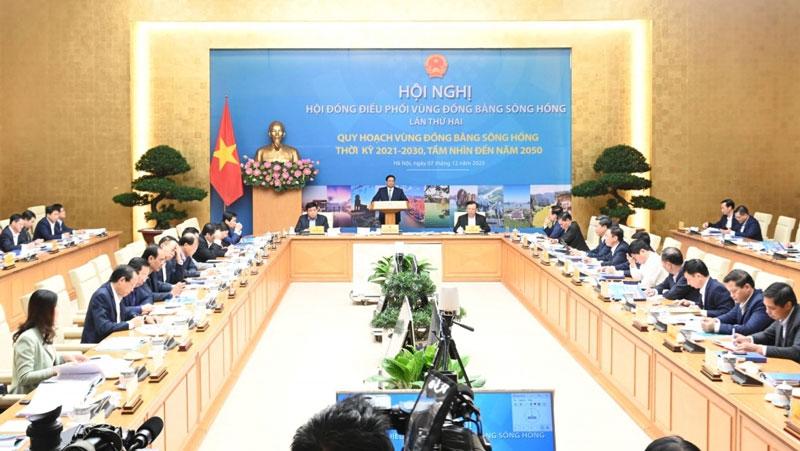 Thủ tướng chủ trì hội nghị về quy hoạch vùng Đồng bằng sông Hồng