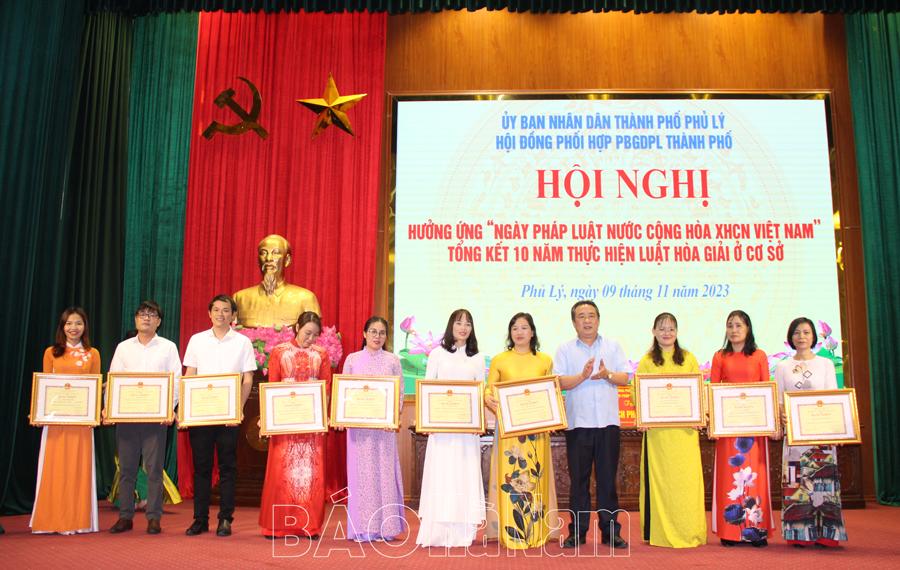 Phủ Lý nâng cao chất lượng công tác hòa giải ở cơ sở