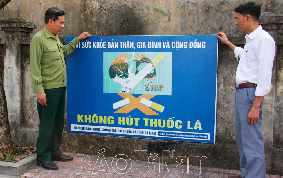 Hội CCB tích cực tuyên truyền phòng, chống tác hại của thuốc lá