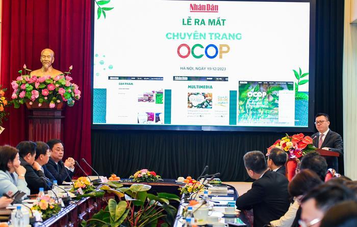 Khai trương chuyên trang OCOP - Mỗi xã một sản phẩm trên Báo Nhân Dân