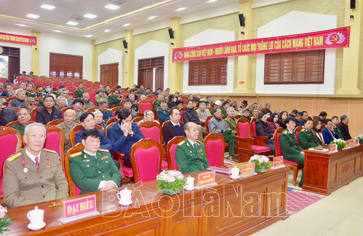 Kim Bảng gặp mặt kỷ niệm 79 năm Ngày thành lập Quân đội Nhân dân Việt Nam