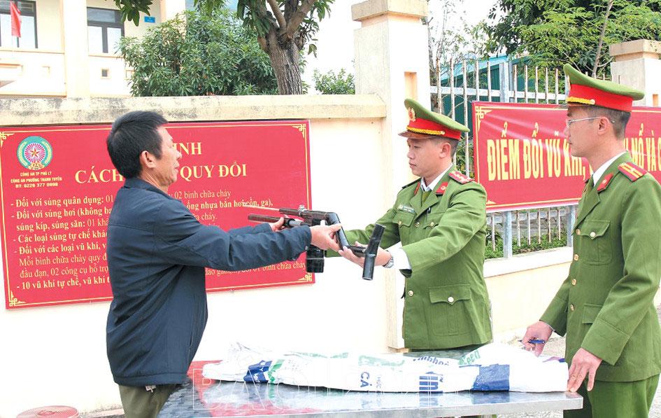 Siết chặt quản lý vũ khí, vật liệu nổ và pháo dịp Tết