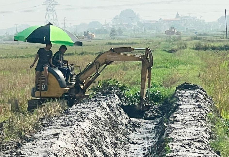 Xí nghiệp Thủy nông huyện Kim Bảng sẵn sàng lấy nước đổ ải vụ lúa xuân 2024