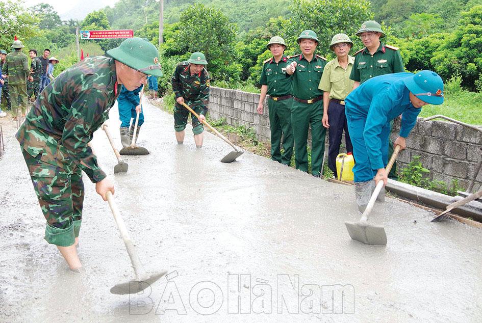 Lan tỏa phong trào thi đua Quyết thắng trong lực lượng vũ trang