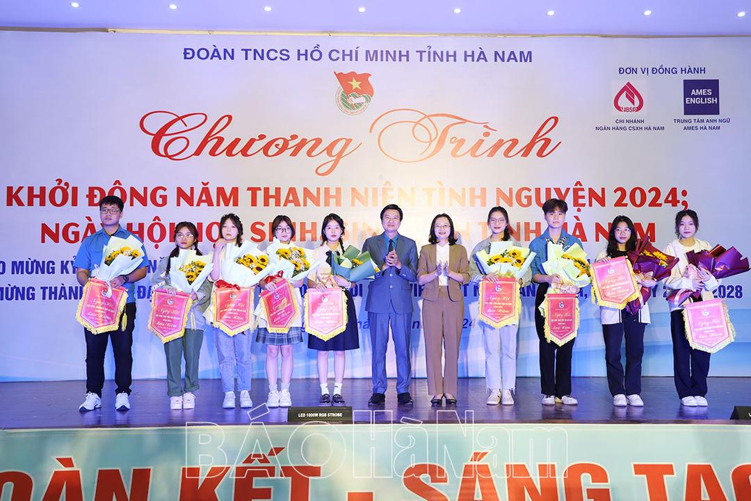 Tỉnh đoàn Hà Nam khởi động Năm Thanh niên tình nguyện 2024