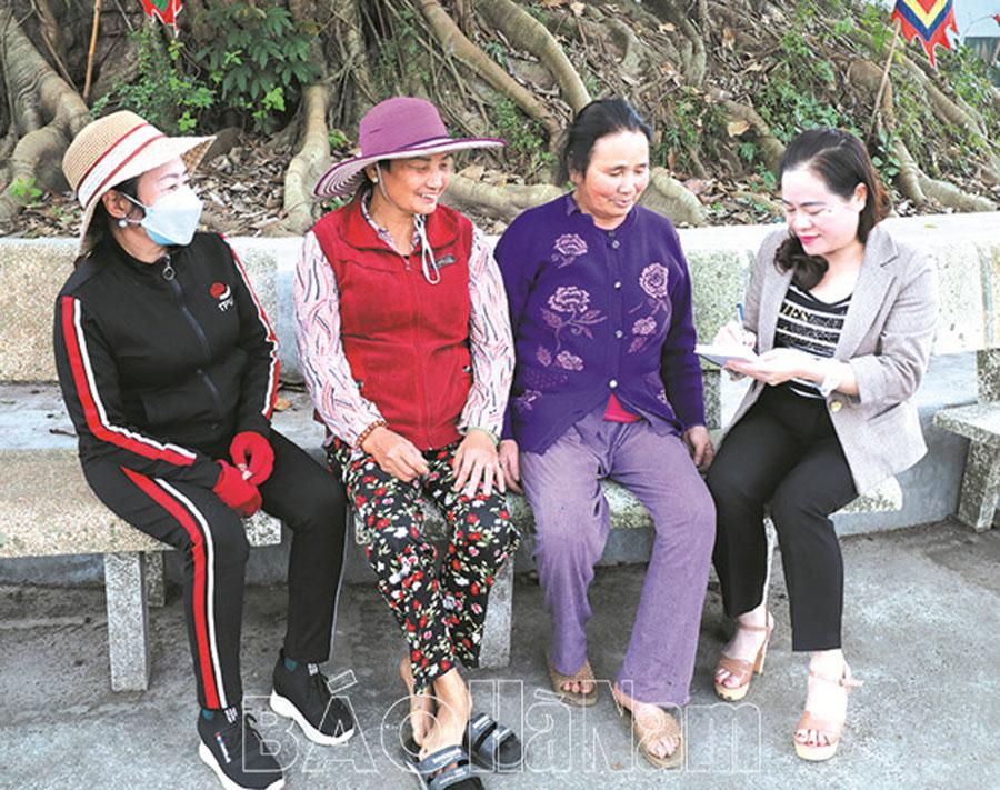 Phát huy vai trò của mặt trận trong xây dựng khu dân cư văn hóa ở Tiên Tân