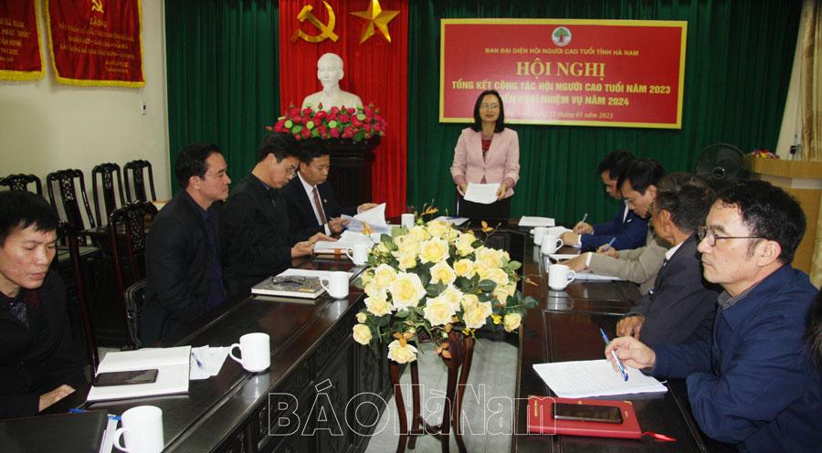 Ban Đại diện Hội Người cao tuổi tỉnh triển khai nhiệm vụ năm 2024