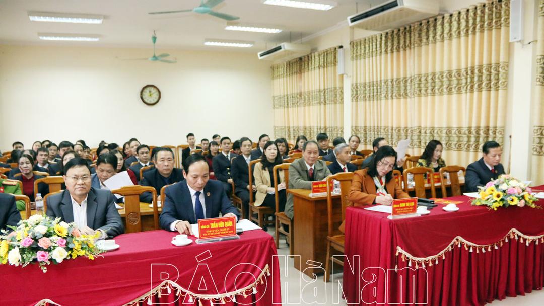 Tòa án nhân dân tỉnh triển khai nhiệm vụ năm 2024