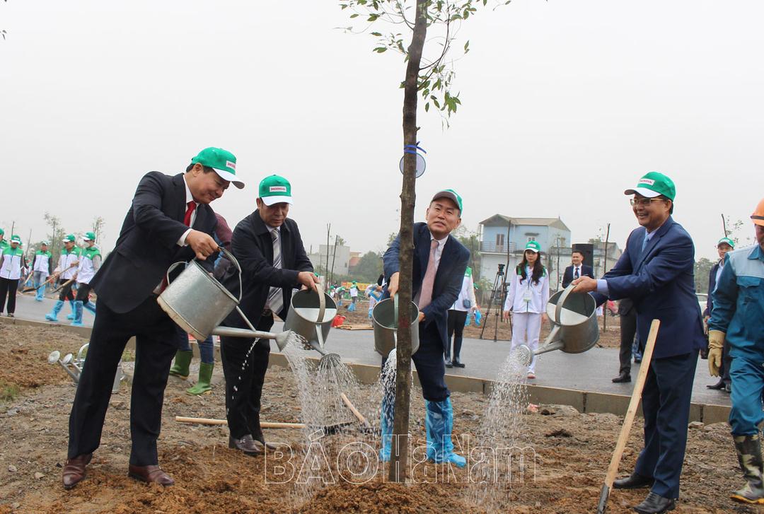UBND tỉnh phối hợp tổ chức "Ngày hội trồng cây năm 2024 - Cùng Honda giữ mãi màu xanh Việt Nam"