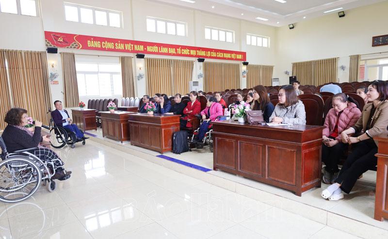 Tập huấn kỹ năng tự sự trước công chúng cho phụ nữ khuyết tật