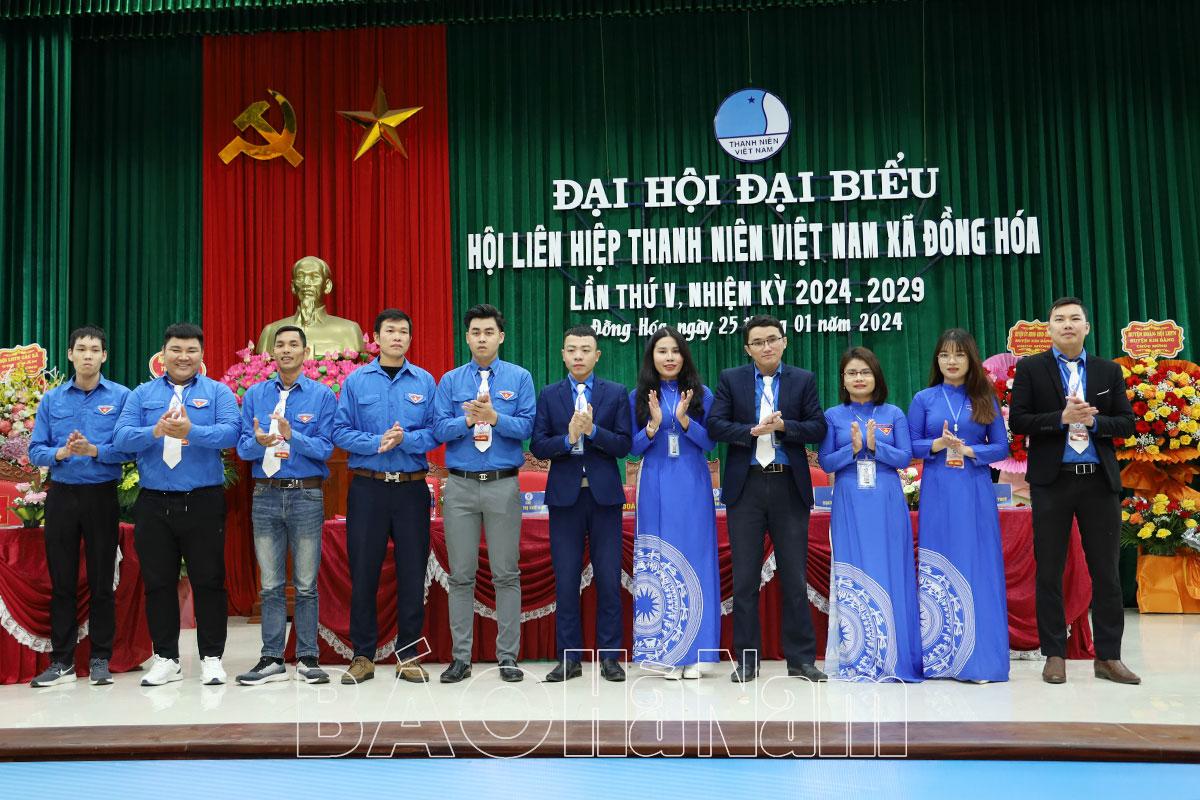 Đại hội đại biểu Hội LHTN Việt Nam xã Đồng Hóa lần thứ V, nhiệm kỳ 2024-2029
