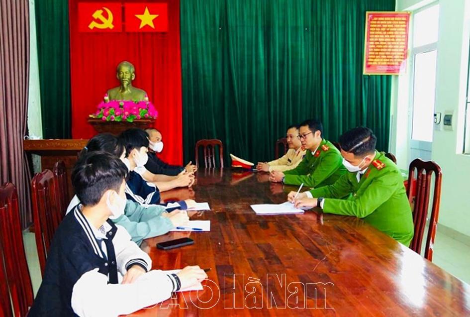 Hiệu quả từ mô hình “Công an phường điển hình, kiểu mẫu”