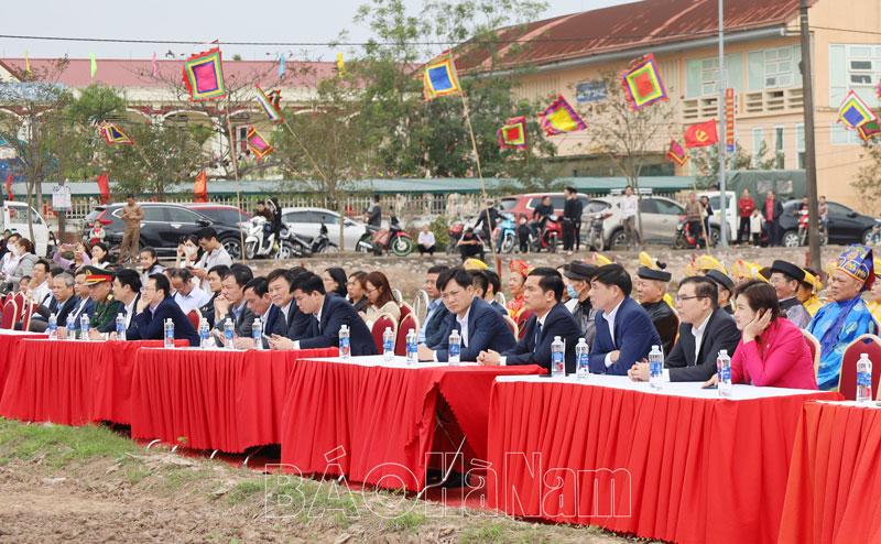 Tổng duyệt Lễ hội Tịch điền Đọi Sơn Xuân Giáp Thìn 2024