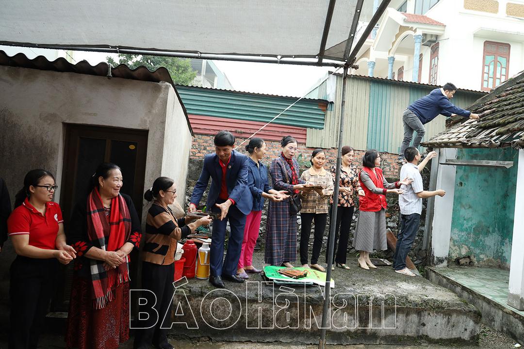 Khởi công Nhà chữ thập đỏ tại huyện Kim Bảng