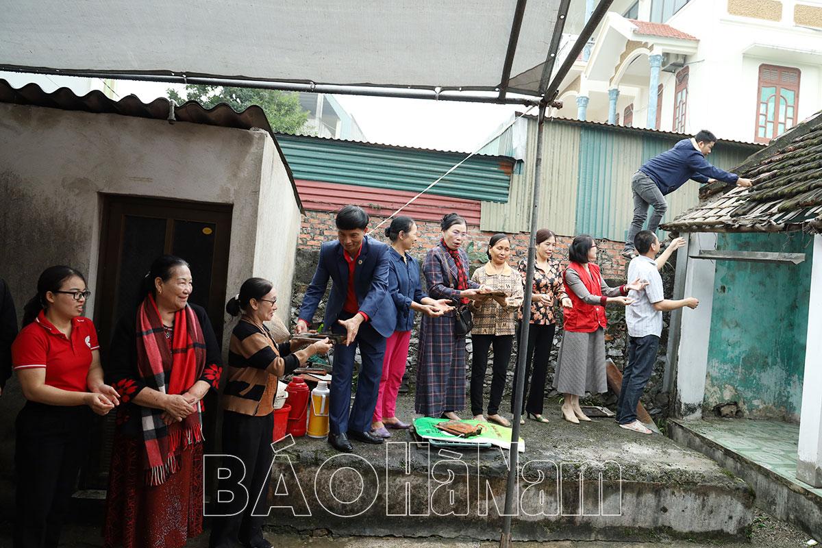 Khởi công Nhà chữ thập đỏ tại huyện Kim Bảng