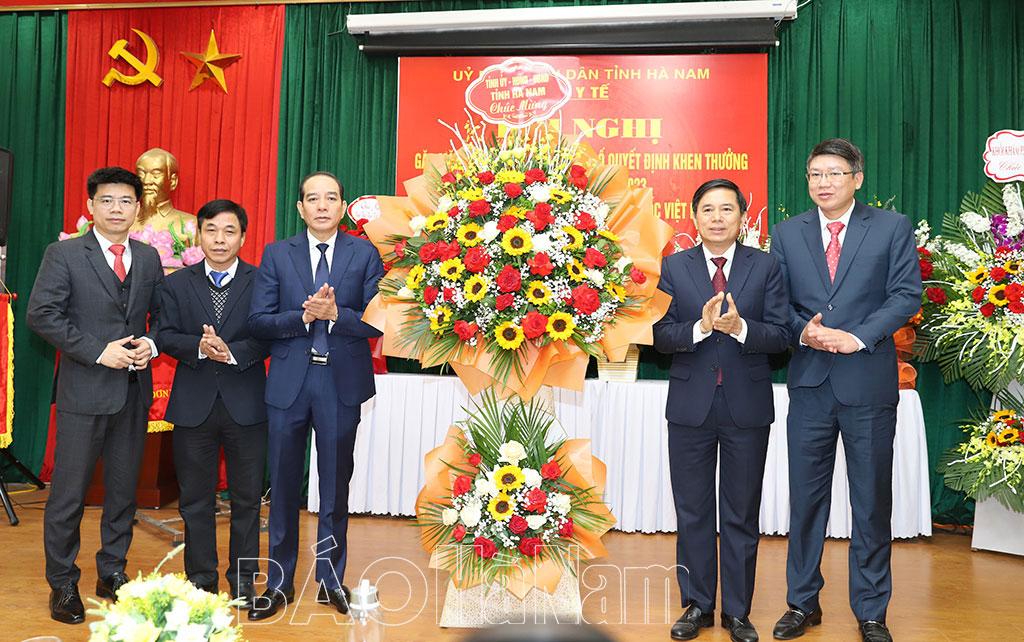 Sở Y tế tổ chức gặp mặt truyền thống nhân kỷ niệm 69 năm Ngày Thầy thuốc Việt Nam