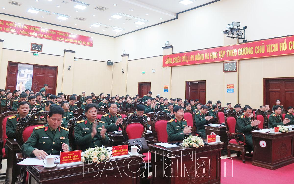 Bộ CHQS tỉnh triển khai nhiệm vụ luyện tập chuyển trạng thái sẵn sàng chiến đấu