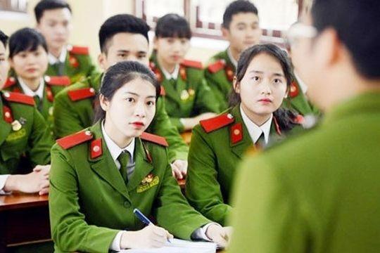 Bốn trường khối ngành Công an công bố chỉ tiêu tuyển sinh 2024