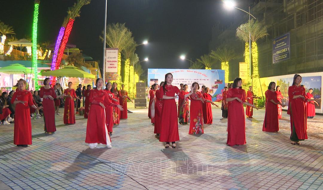 Phụ nữ Hà Nam hưởng ứng "Tuần lễ áo dài" năm 2024