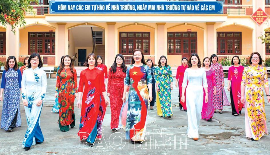 Công đoàn Trường THCS Nguyễn Khuyến - Điểm sáng trong phong trào “Giỏi việc nước, đảm việc nhà”