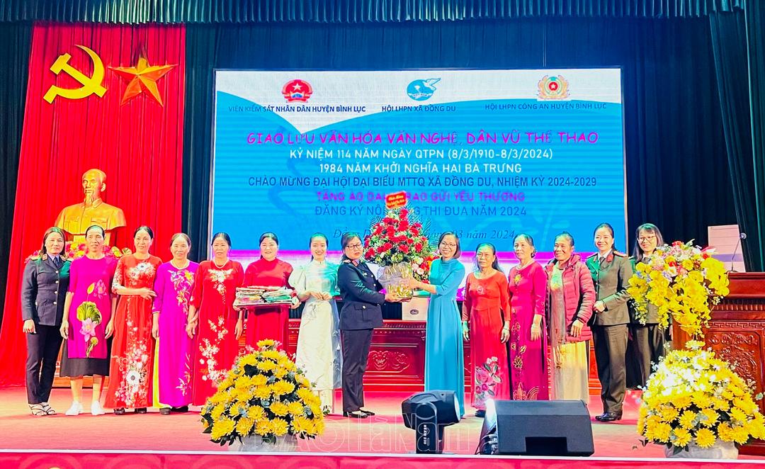 Viện KSND huyện Bình Lục phối hợp tuyên truyền pháp luật