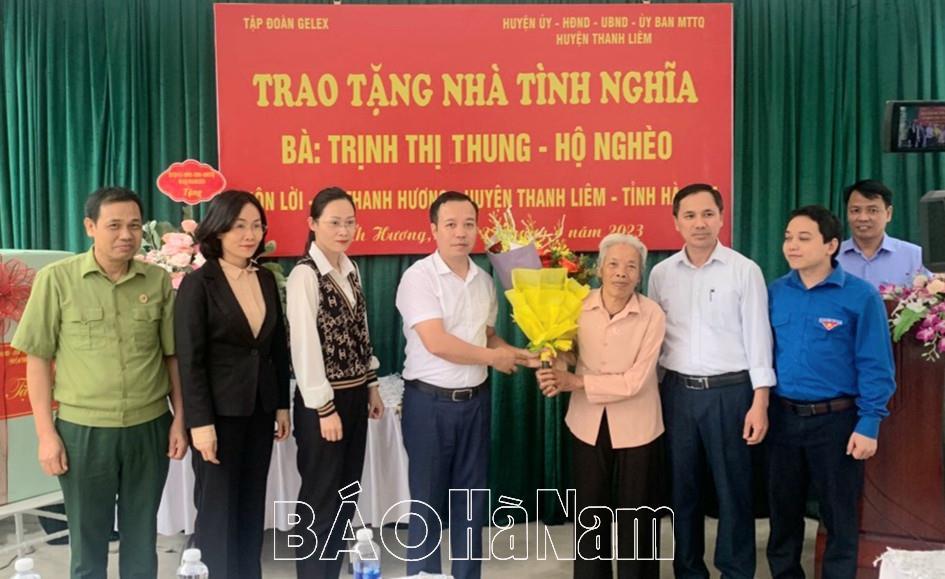 Thanh Liêm huy động các nguồn lực xây nhà ở cho hộ nghèo, đối tượng chính sách