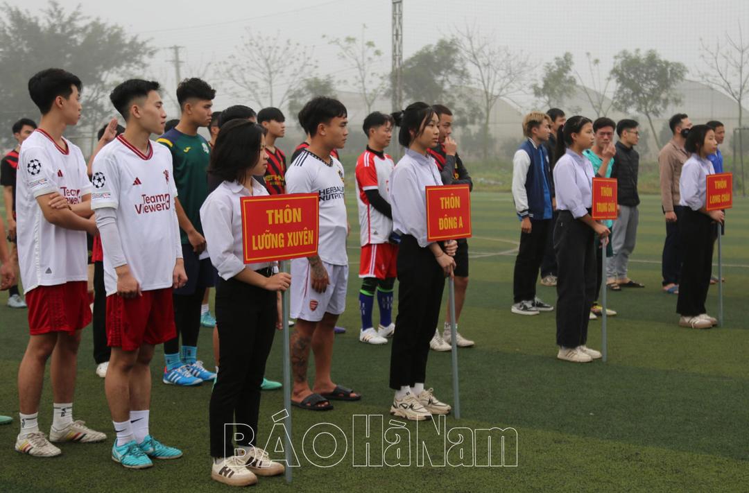 Đoàn xã Xuân Khê tổ chức Giải bóng đá nam Thanh niên năm 2024