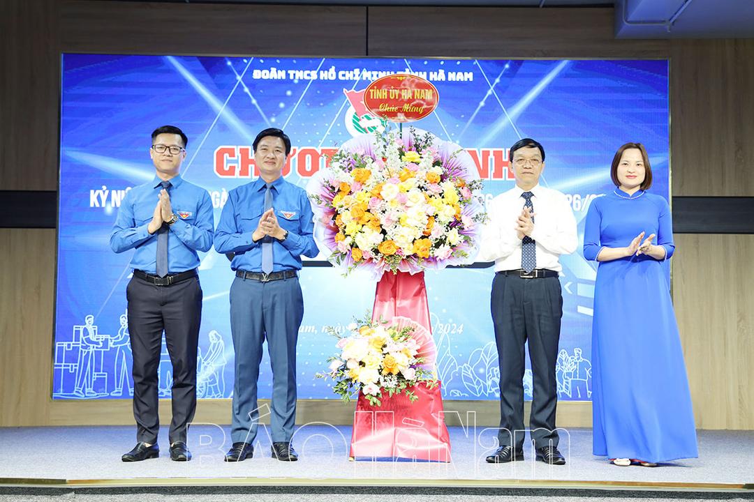 Tỉnh đoàn Hà Nam kỷ niệm 93 năm Ngày thành lập Đoàn TNCS Hồ Chí Minh