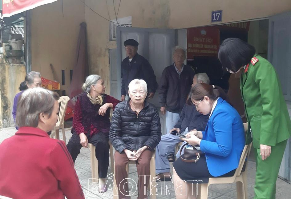 Phủ Lý tăng cường tuyên truyền thực hiện Đề án 06