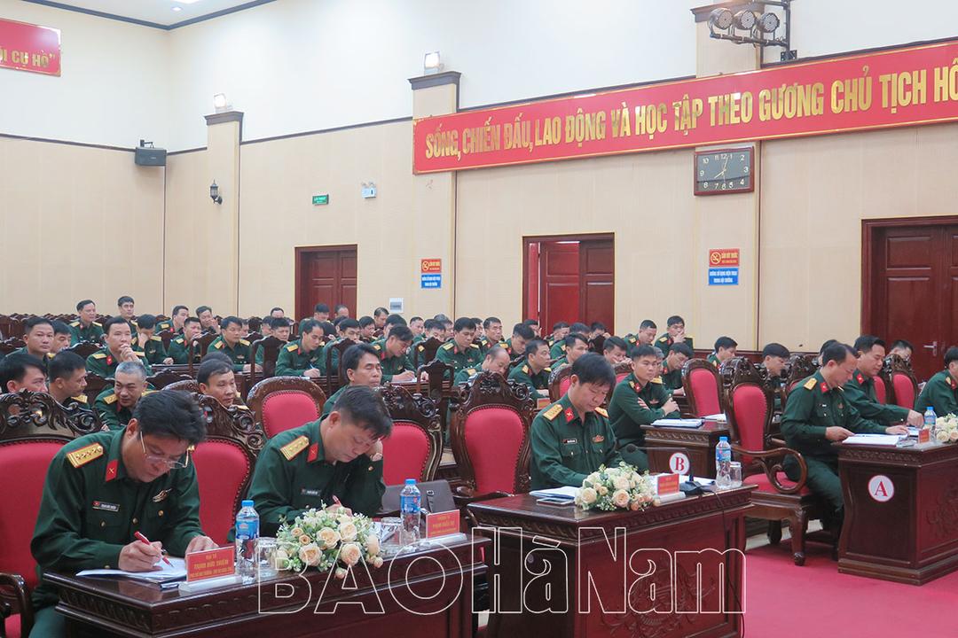 Bộ CHQS tỉnh rút kinh nghiệm tháng đầu huấn luyện