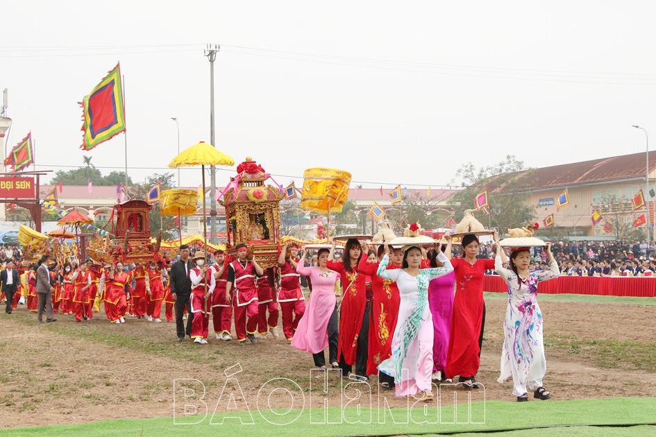 Quản lý, tổ chức tốt lễ hội và khai thác hiệu quả giá trị di tích lịch sử, văn hóa