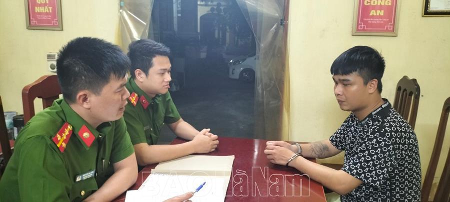 Công an xã Thanh Nghị phát hiện, bắt giữ đối tượng truy nã