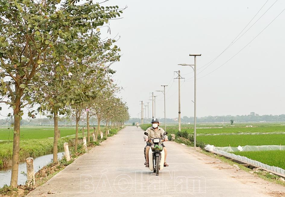 Duy Tiên nâng cao chất lượng môi trường sống trong xây dựng nông thôn mới nâng cao