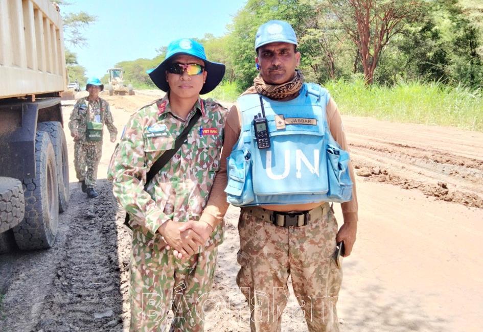 Tự hào tham gia sứ mệnh gìn giữ hòa bình của Liên hợp quốc tại châu Phi