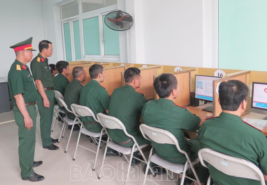 Ban CHQS thành phố Phủ Lý tổ chức hội thi lái xe mô tô an toàn năm 2024