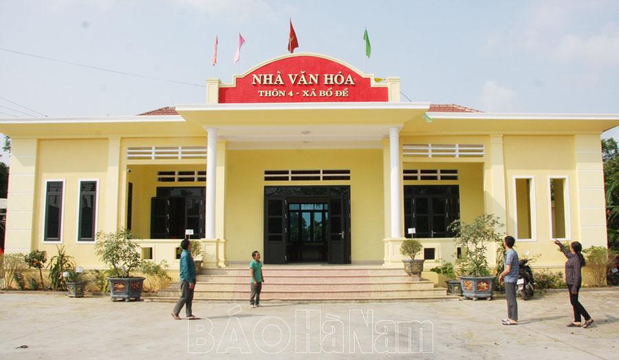 Xây dựng đời sống văn hóa ở Bồ Đề