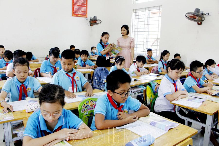 Thực hiện học bạ điện tử góp phần thúc đẩy chuyển đổi số trong trường học