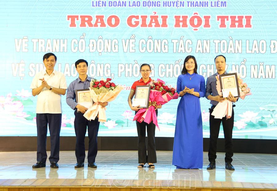 LĐLĐ huyện Thanh Liêm phát động Tháng Công nhân, hưởng ứng Tháng hành động về ATVSLĐ năm 2024