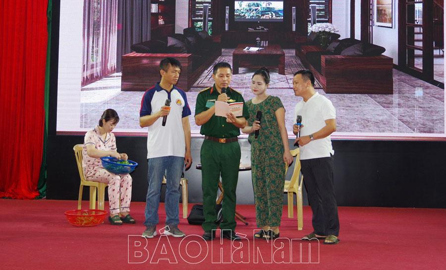 Bộ CHQS tỉnh tổ chức hội thi tuyên truyền, hướng nghiệp tuyển sinh quân sự