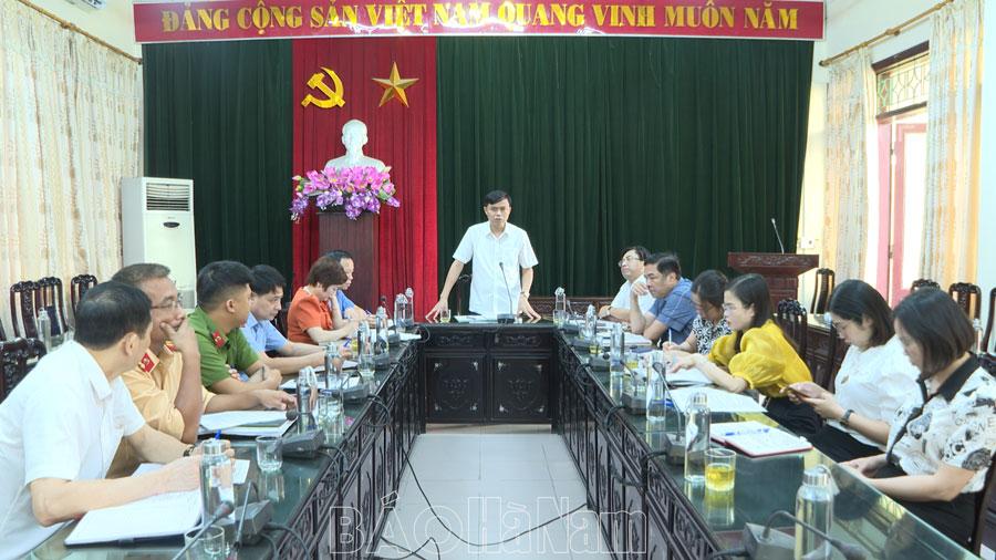 Thanh Liêm: Triển khai kế hoạch kỷ niệm 70 năm trận chiến chống càn tại Chanh Chè, xã Thanh Tâm.