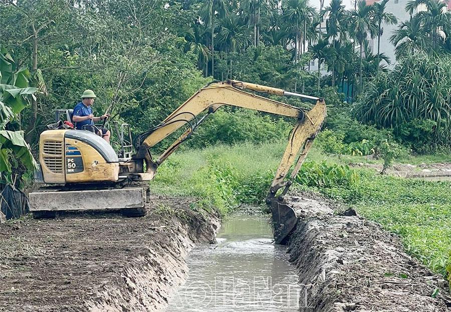 Kim Bảng chủ động ứng phó với úng, ngập trong mùa mưa, bão, lũ