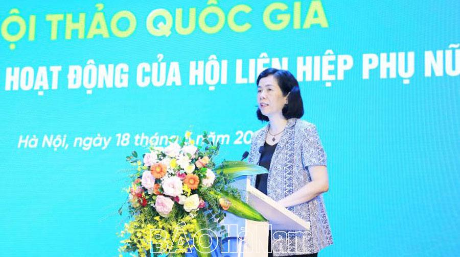 Hội thảo quốc gia về “Chuyển đổi số trong hoạt động của Hội LHPN Việt Nam”