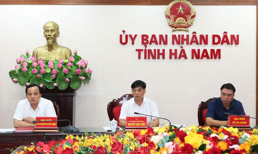 Hội nghị trực tuyến toàn quốc về dự thảo Nghị định quy định về tiền sử dụng đất, tiền thuê đất