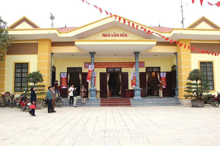 Nâng mức hỗ trợ xây dựng, cải tạo NVH thôn, tổ dân phố