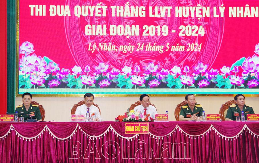 Huyện Lý Nhân tổ chức Đại hội thi đua Quyết thắng giai đoạn 2019-2024