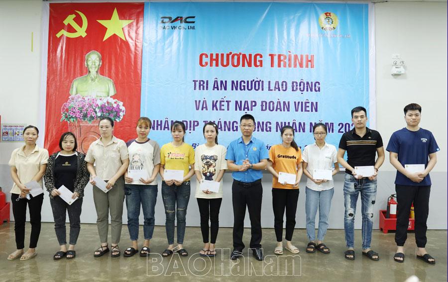 Công đoàn cơ sở Công ty TNHH DAC VN tri ân người lao động