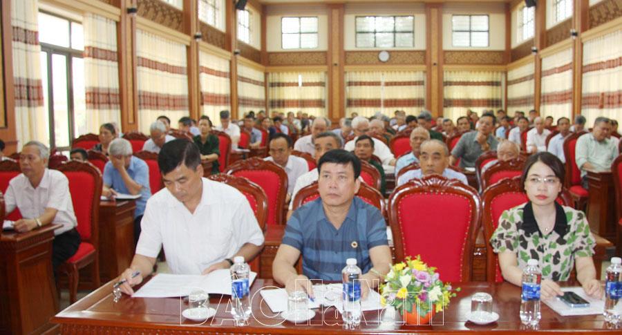 Kim Bảng bồi dưỡng lý luận chính trị và tập huấn nghiệp vụ cho cán bộ hội CCB các cấp