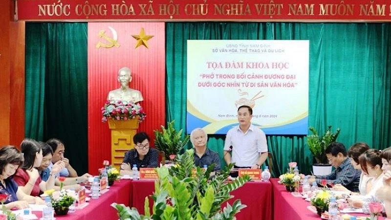 Phở Nam Định đang được nghiên cứu đưa vào Danh mục Di sản văn hóa phi vật thể