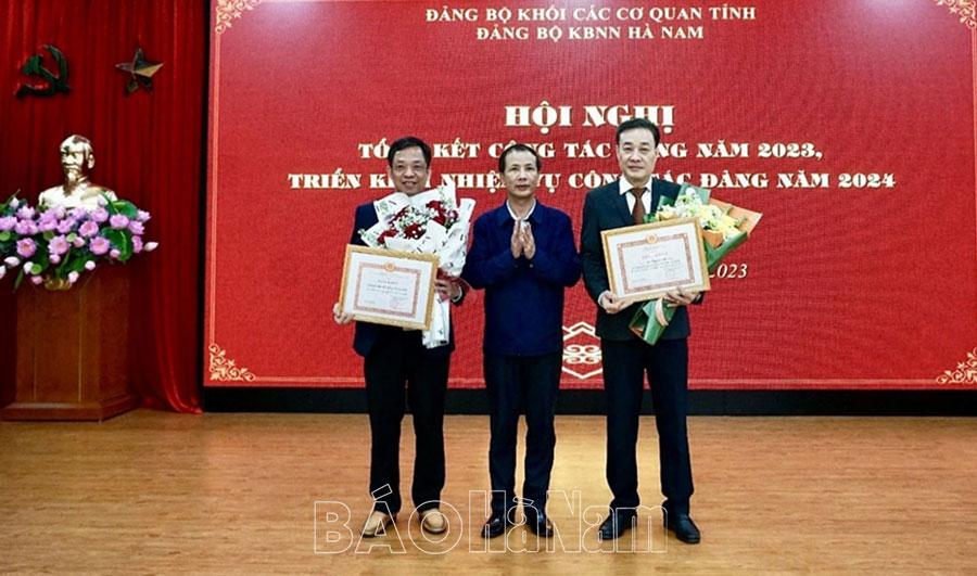 Đảng bộ KBNN Hà Nam chú trọng phát triển đảng viên mới